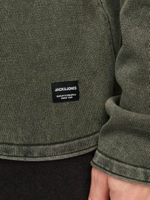 Jack & Jones Vienspalvis Apatinis megztinis -Dusty Olive - 12174001