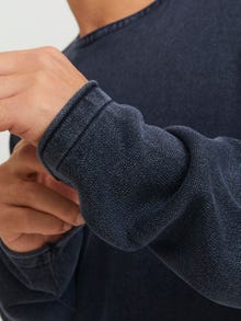 Jack & Jones Plain Knitted pullover -Navy Blazer - 12174001