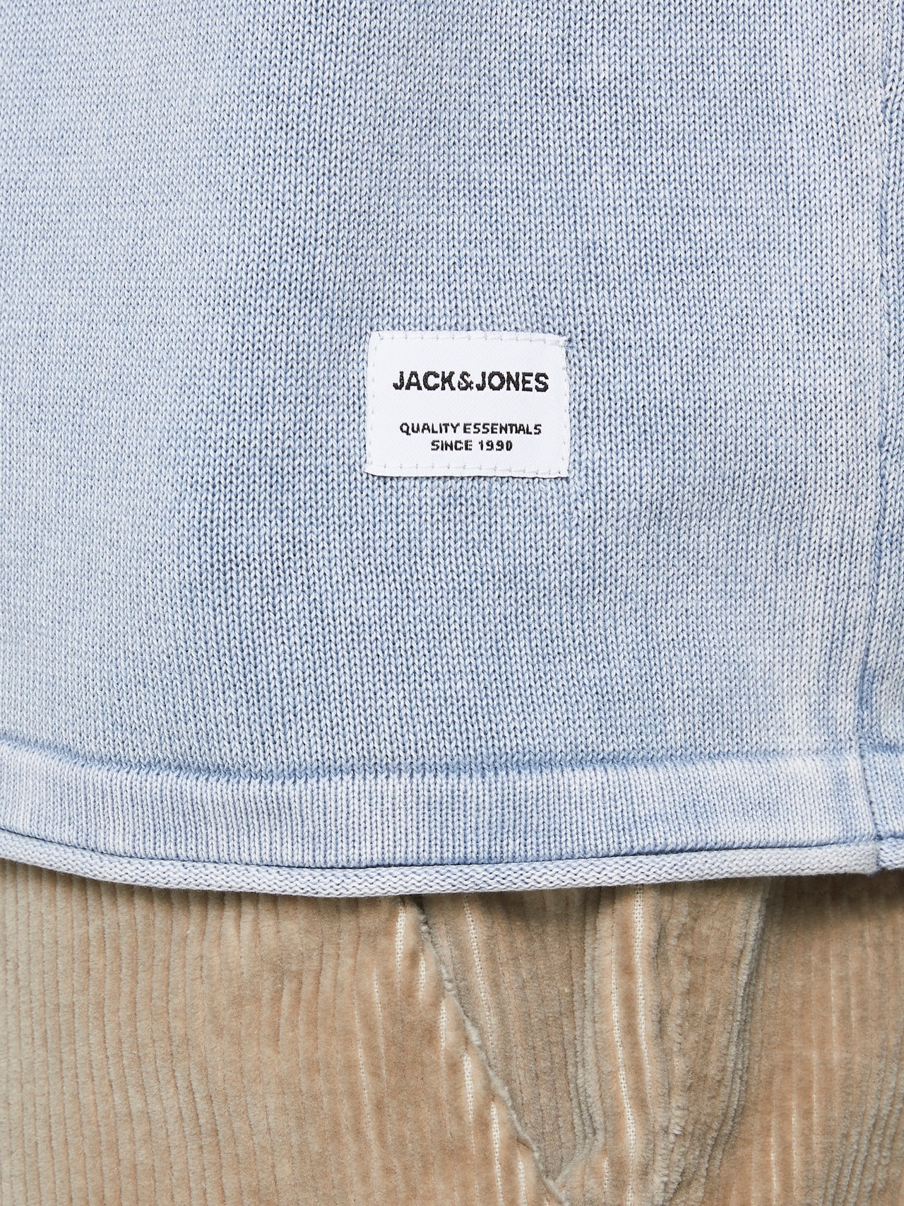 Jack & Jones Jersey con cuello redondo -Faded Denim - 12174001