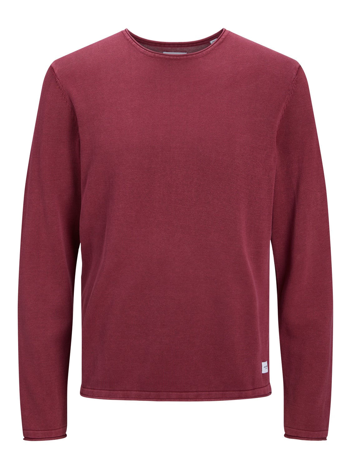 Red on sale plain jumper