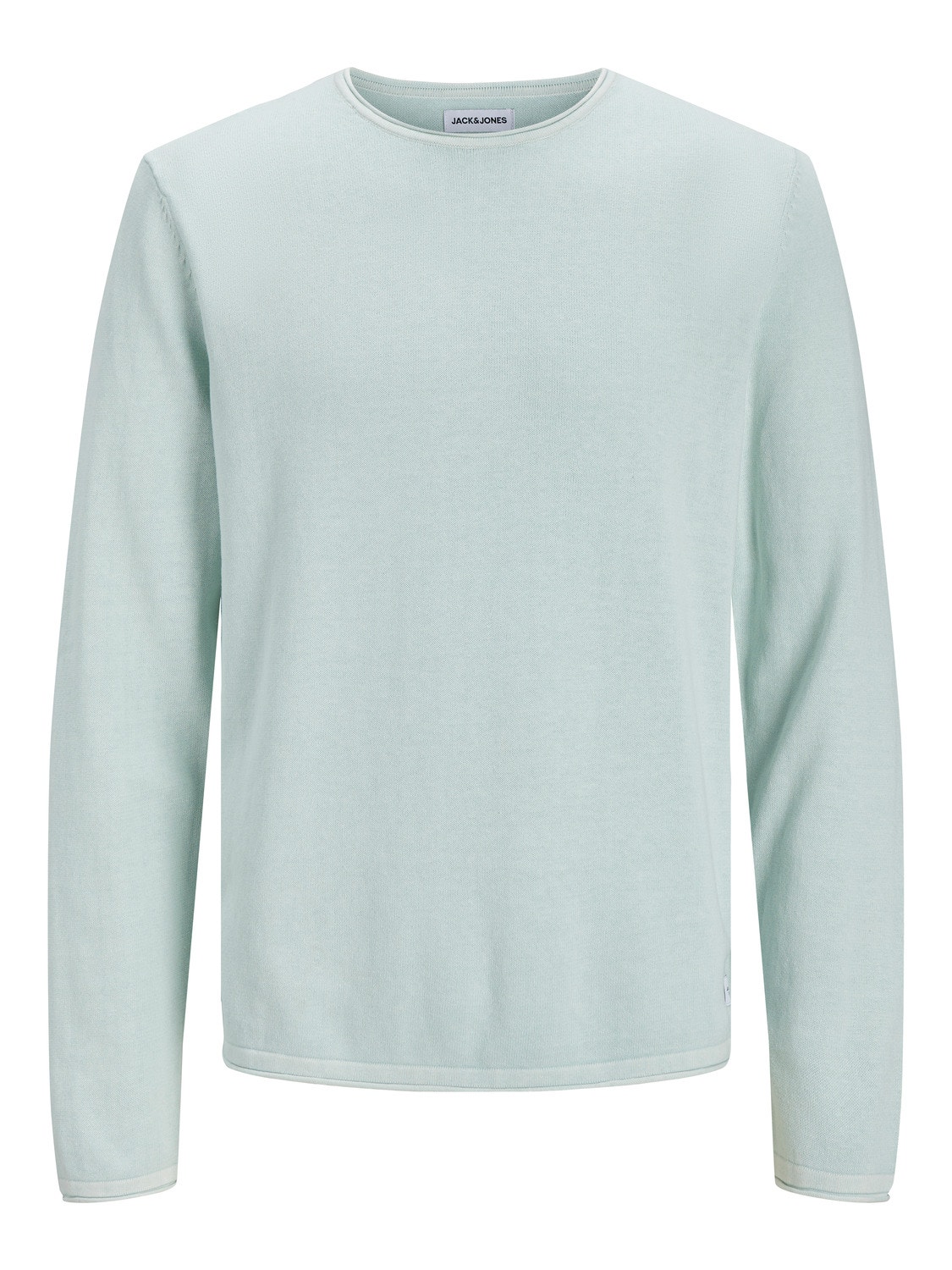 Jack & Jones Plain Knitted pullover -Soothing Sea - 12174001