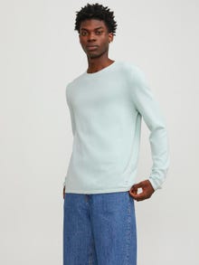 Jack & Jones Pull en maille à col rond -Soothing Sea - 12174001