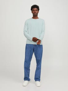 Jack & Jones Pull en maille à col rond -Soothing Sea - 12174001