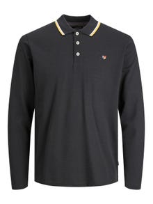 Jack & Jones Gładki Polo T-shirt -Black - 12174038