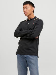 Jack & Jones Einfarbig Polo T-shirt -Black - 12174038