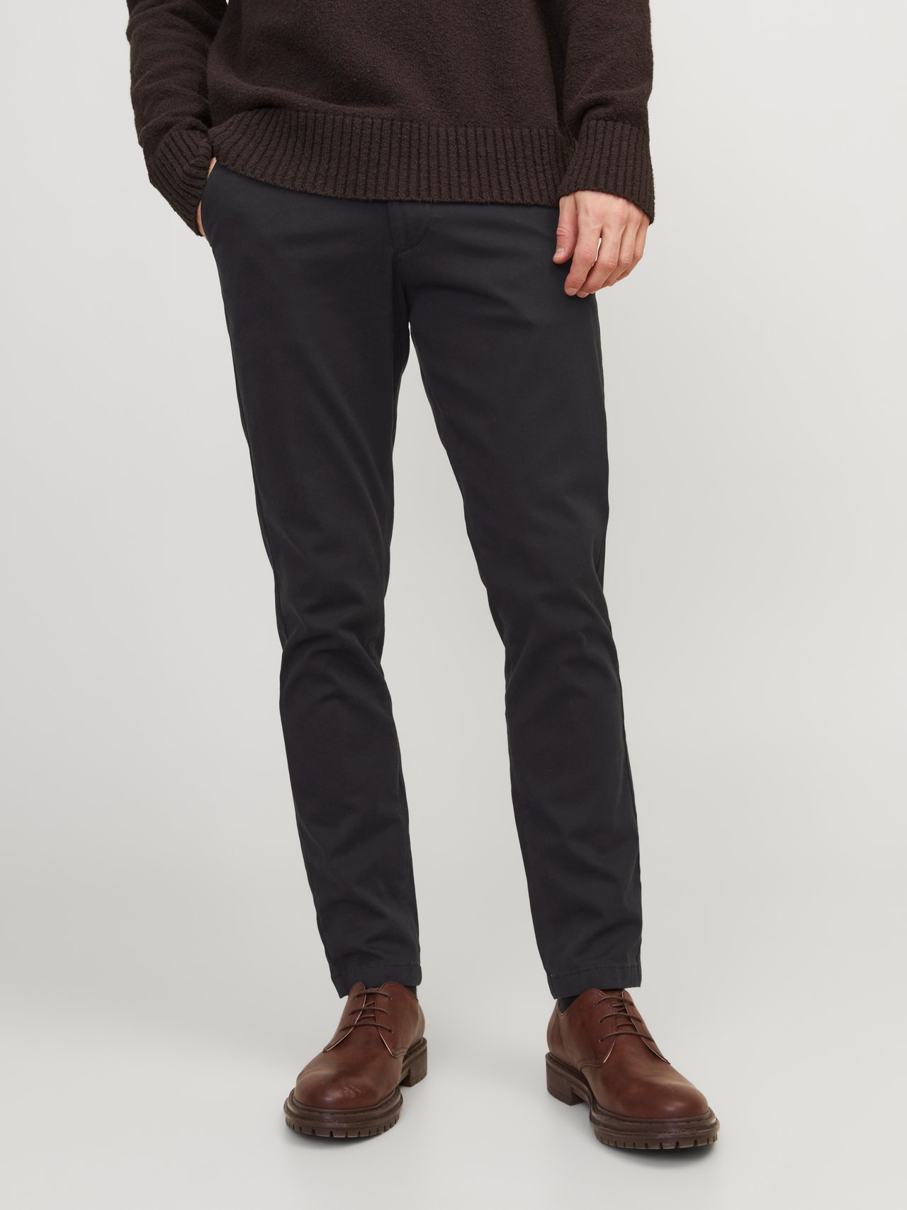 Pantalon Chino Homme Slim Fit Yazubi Kyle - 98% Coton, 2% Élasthanne - Coupe Ajustée Et Confortable