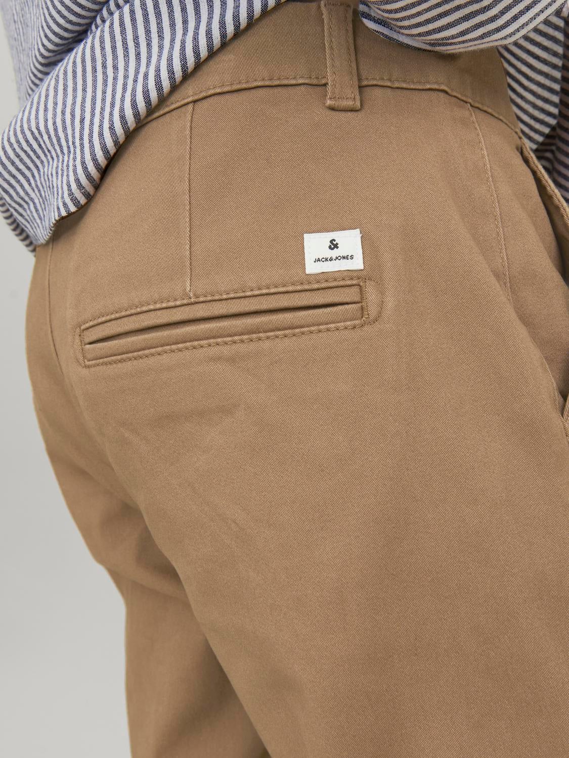 Pantalon chino Slim Fit Beige Jack Jones