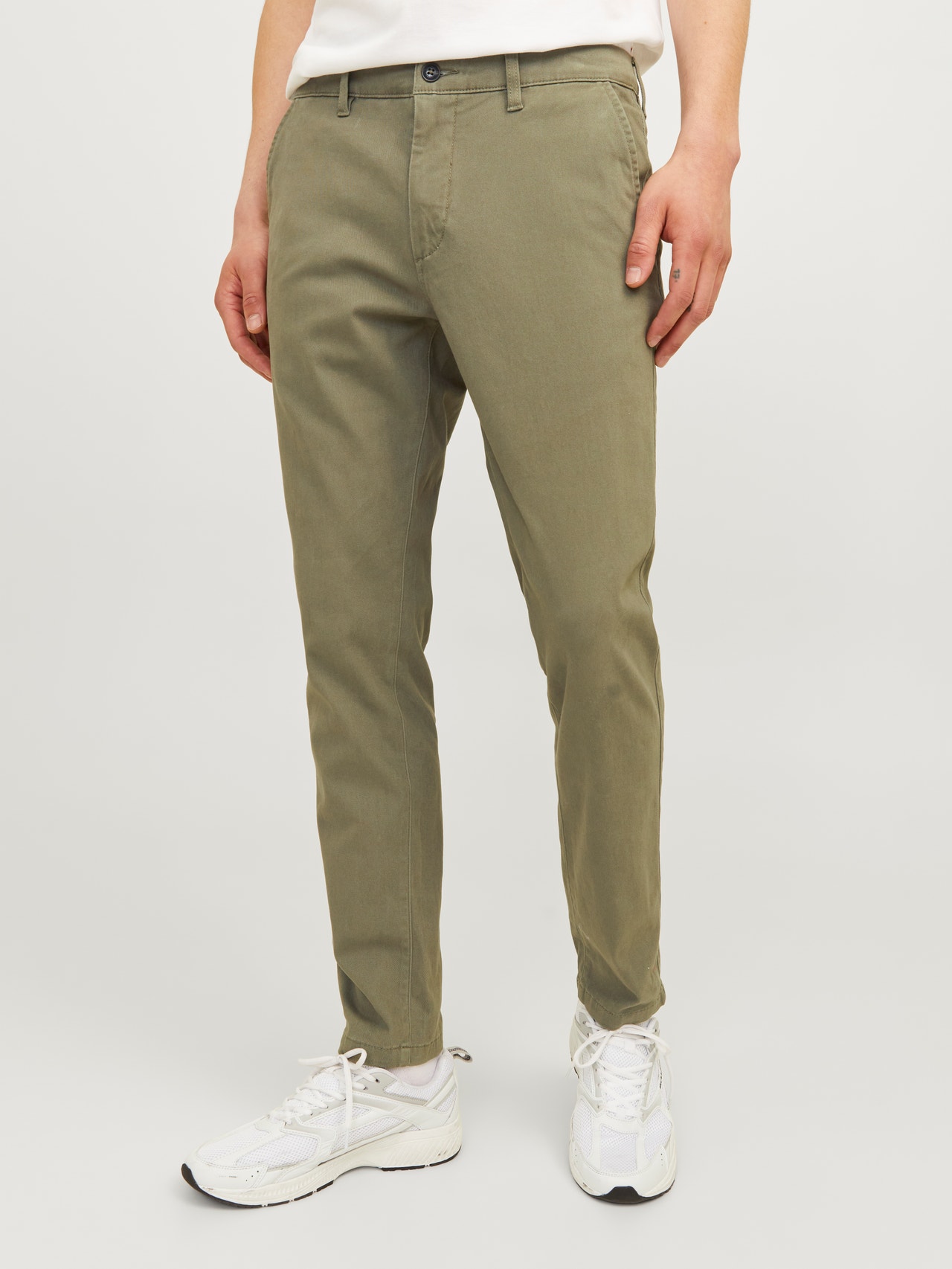 Jack & Jones Slim Fit Chino trousers -Dusty Olive - 12174152