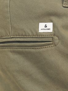 Jack & Jones Slim Fit Puuvillased püksid -Dusty Olive - 12174152