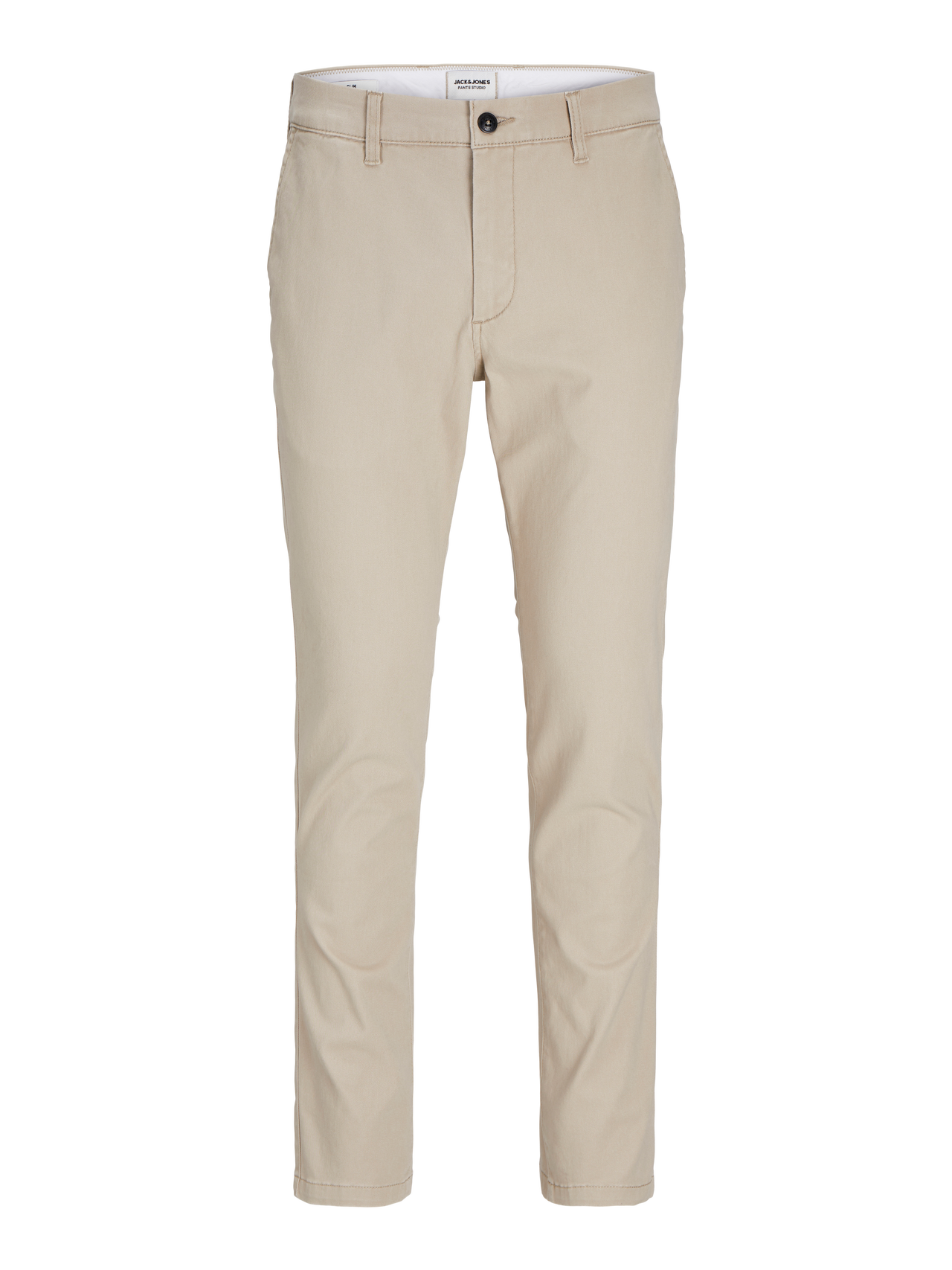 Jack & Jones Slim Fit Plátěné kalhoty Chino -Crockery - 12174152