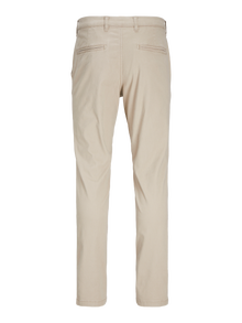 Jack & Jones Slim Fit Spodnie chino -Crockery - 12174152