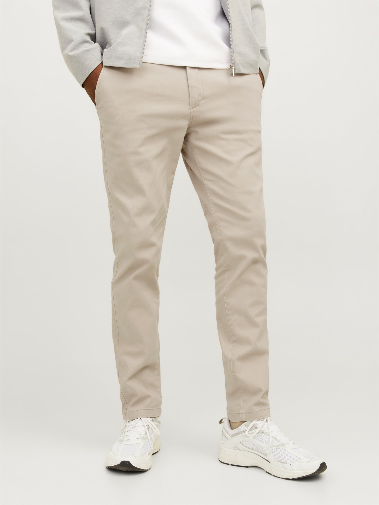 Jack & Jones Pantalones chinos Slim Fit -Crockery - 12174152