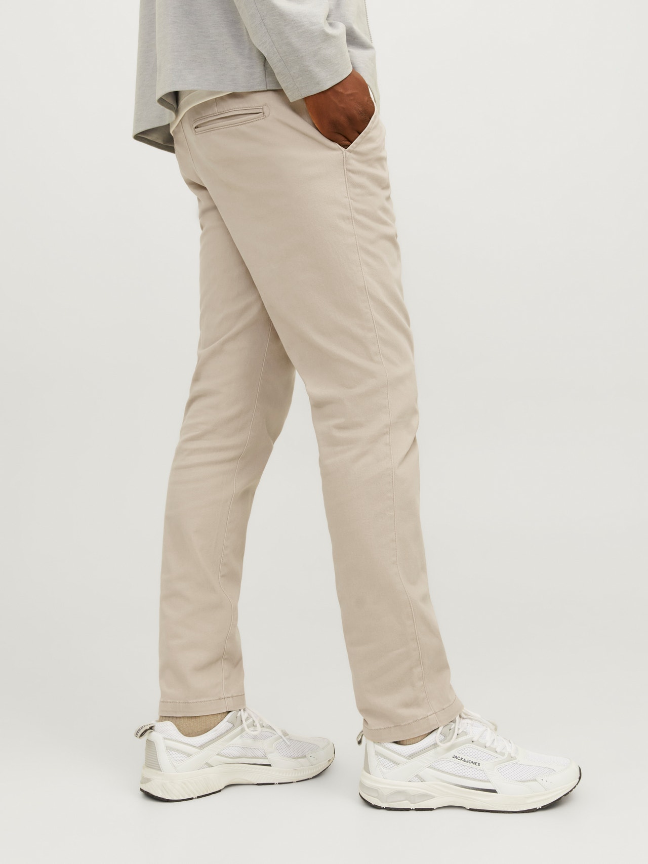 Jack & Jones Calças Chino Slim Fit -Crockery - 12174152