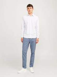 Jack & Jones Slim Fit Puuvillased püksid -China Blue - 12174152