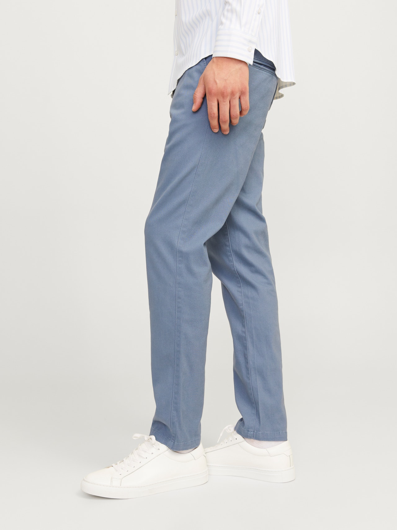 Jack & Jones Pantaloni chino Slim Fit -China Blue - 12174152