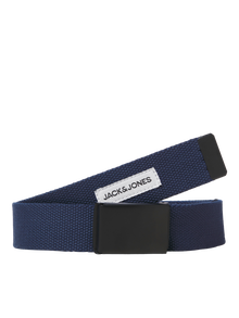 Jack & Jones Polyester Belt -Navy Blazer - 12174287