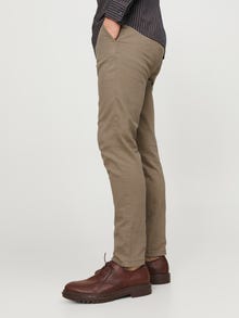 Jack & Jones Slim Fit Szövetnadrág -Beige - 12174307