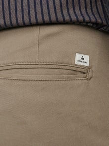 Jack & Jones Slim Fit Puuvillased püksid -Beige - 12174307