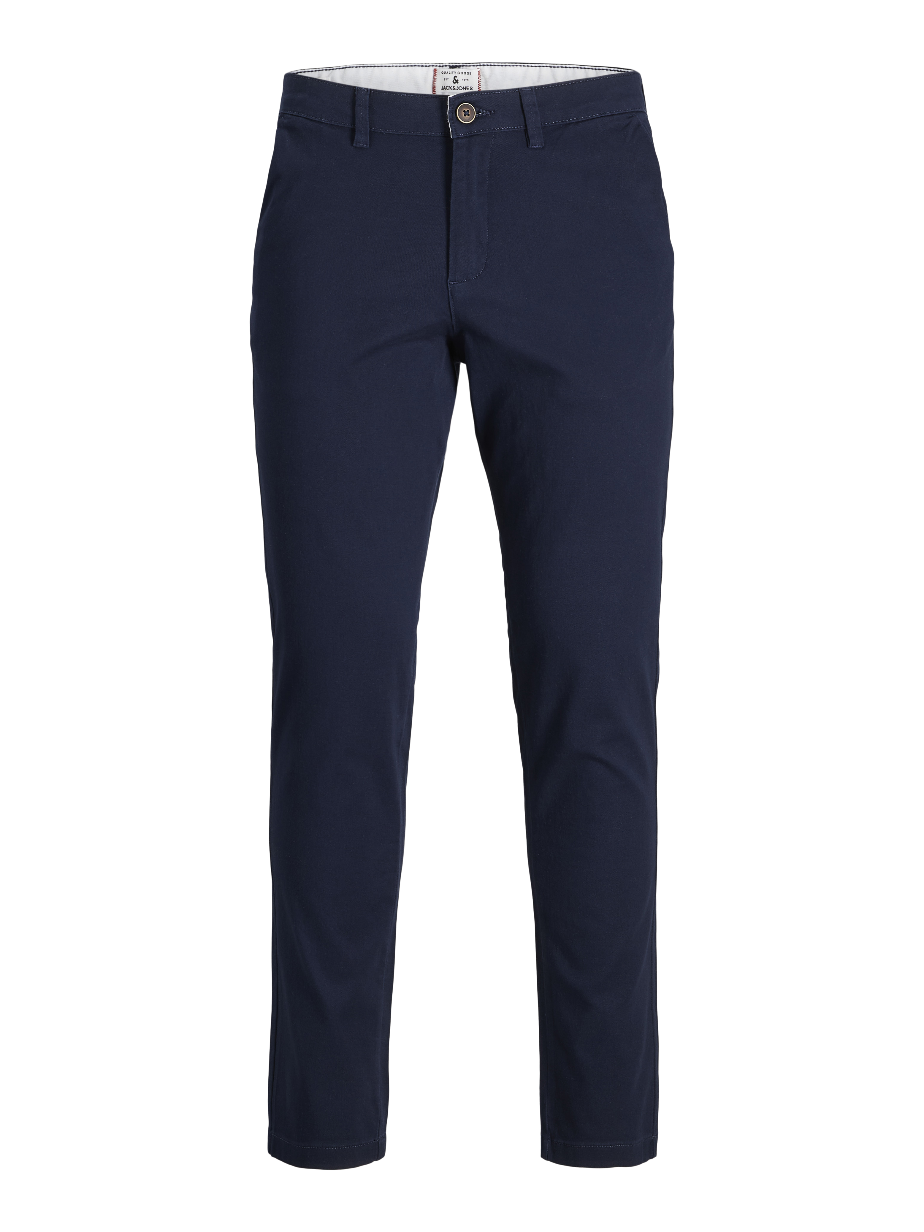 Slim Fit Chino trousers | Dark Blue | Jack & Jones® Slim Fit Chino trousers | Dark Blue | Jack & Jones®
