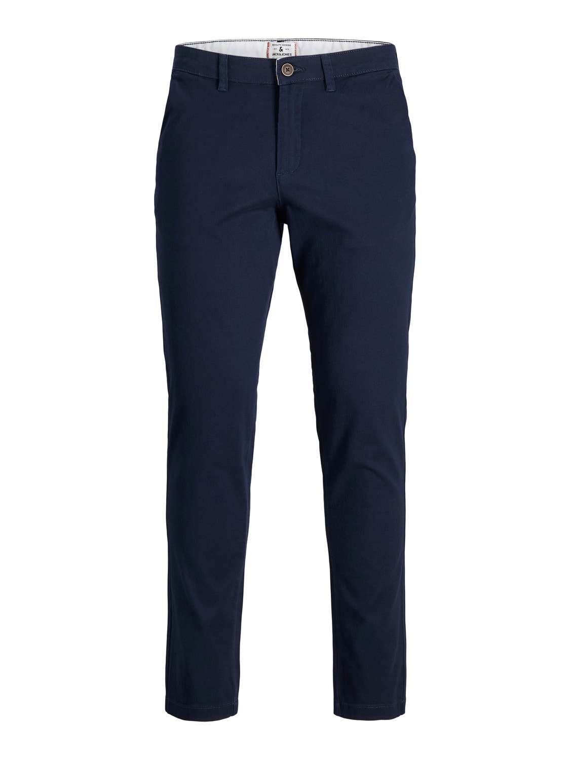 Jack & Jones Slim Fit Puuvillased püksid -Navy Blazer - 12174309