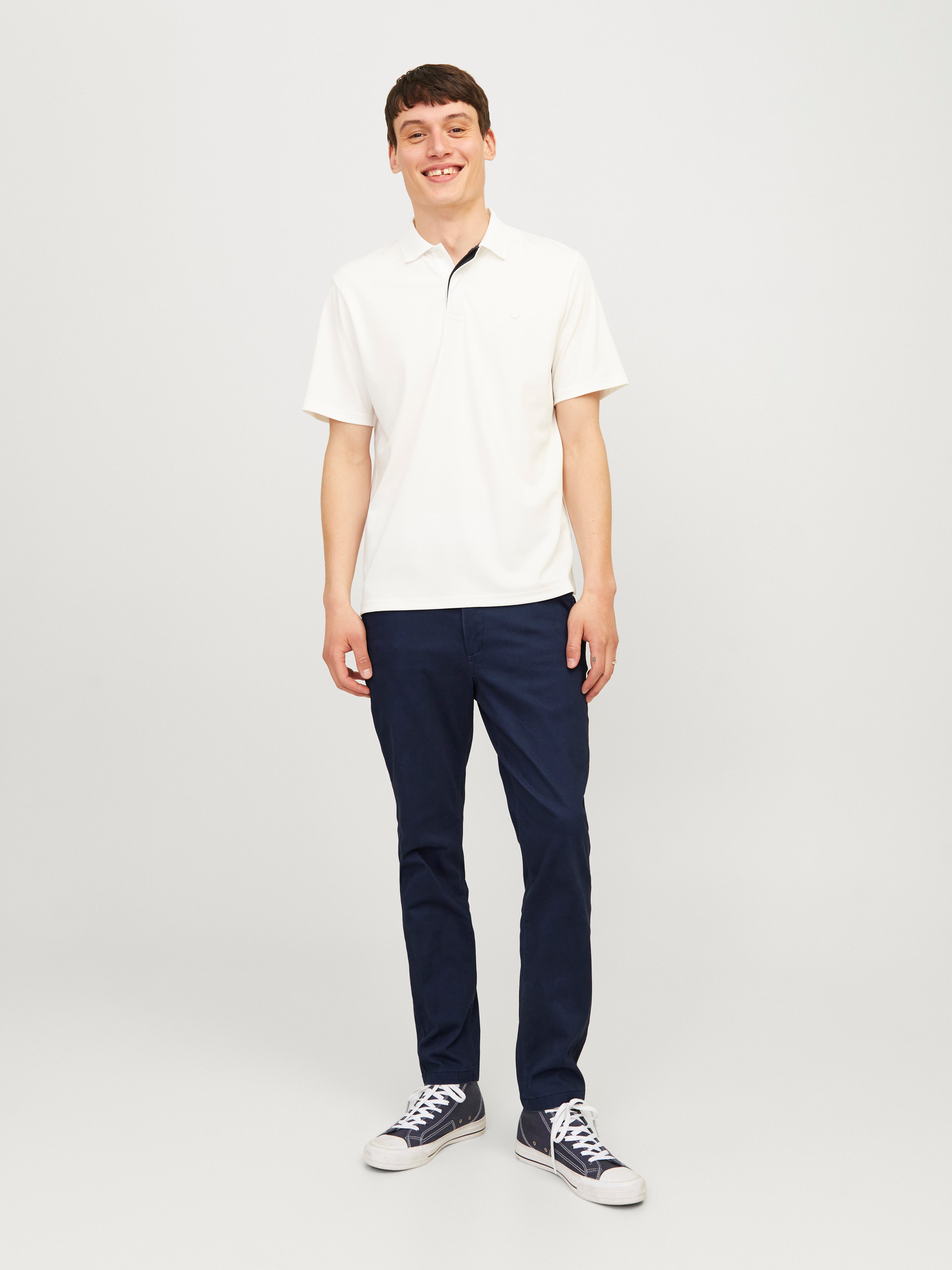 Jack & Jones Slim Fit Szövetnadrág -Navy Blazer - 12174309