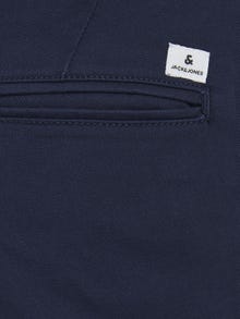 Jack & Jones Slim Fit Puuvillased püksid -Navy Blazer - 12174309