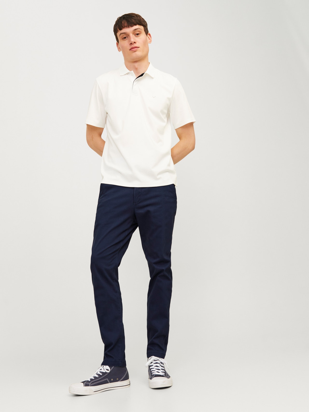 Jack & Jones Slim Fit Szövetnadrág -Navy Blazer - 12174309