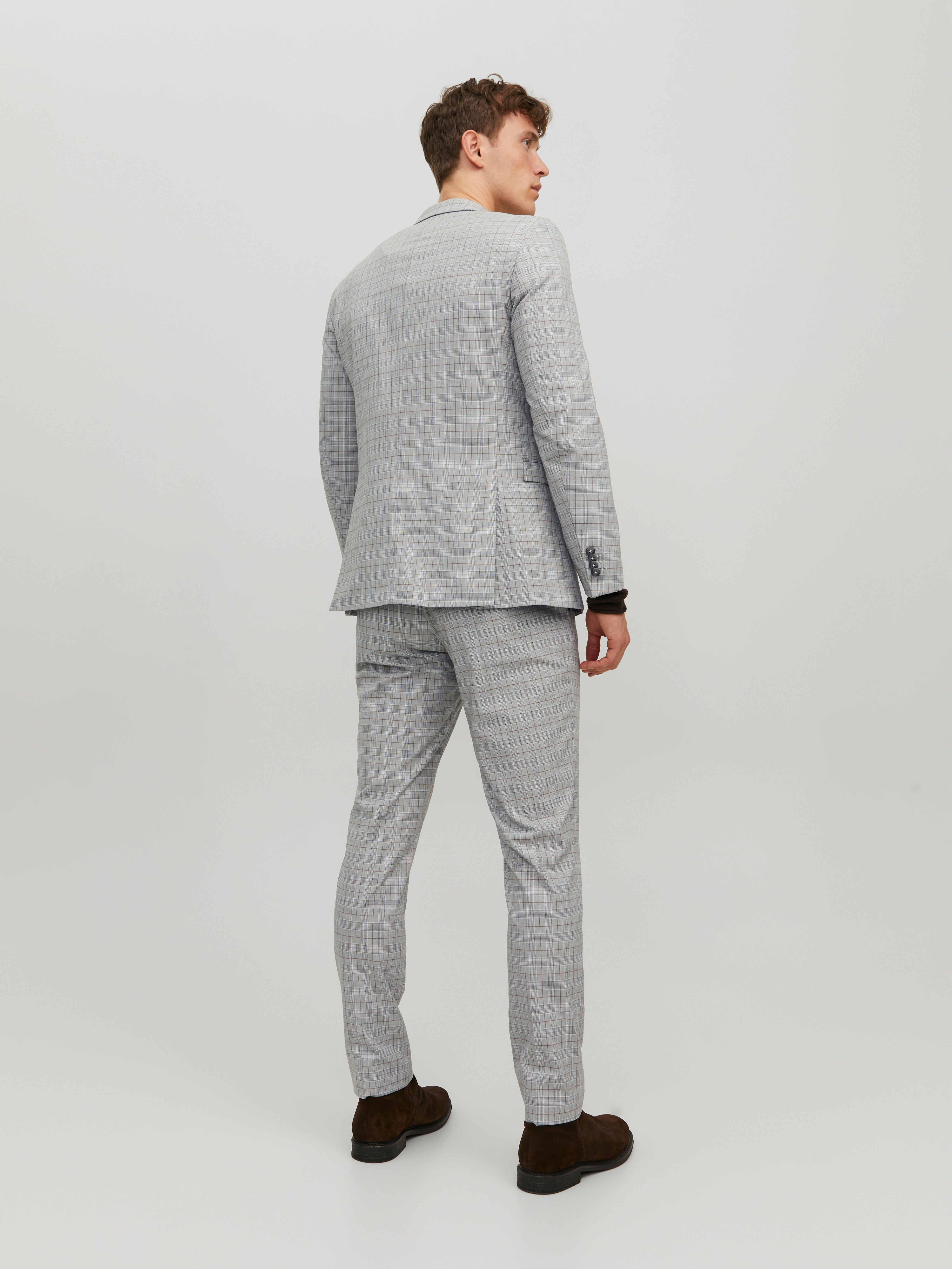 JPRSOLARIS Super Slim Fit Blazer | Light Grey | Jack & Jones®