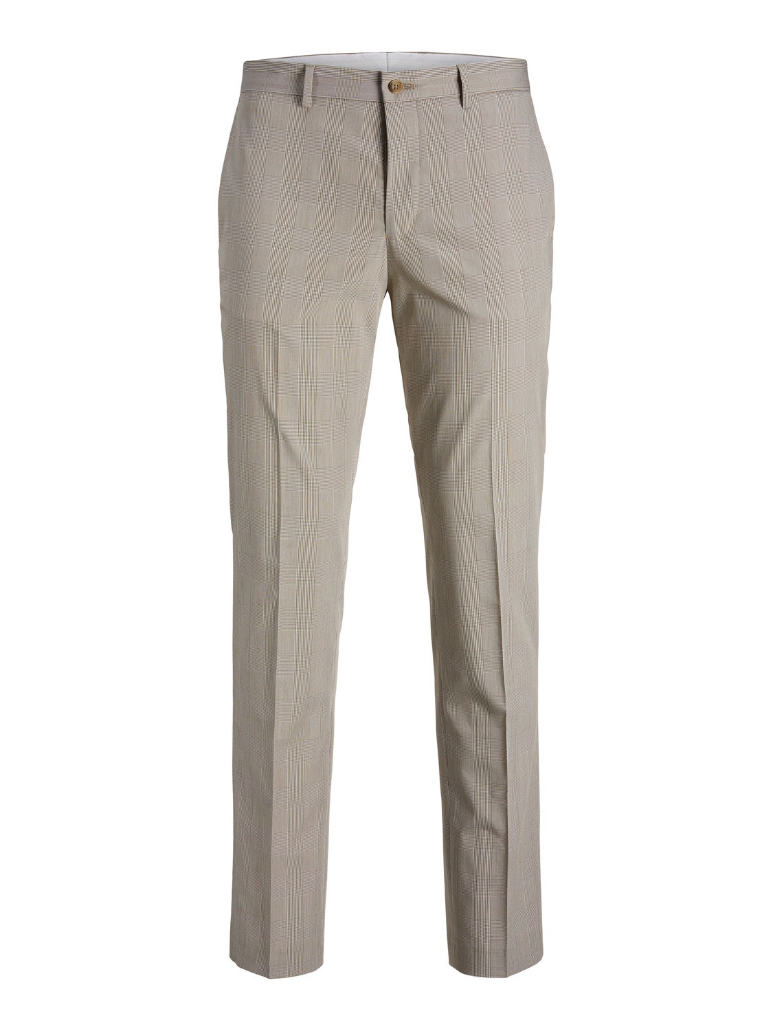 Jack & Jones JPRSOLARIS Super Slim Fit Eleganckie spodnie -White Pepper - 12174952