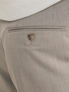 Jack & Jones JPRSOLARIS Super Slim Fit Eleganckie spodnie -White Pepper - 12174952