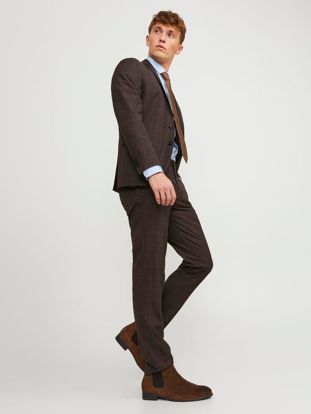 Jack & Jones JPRSOLARIS Super Slim Fit Tailored Trousers - 12174952
