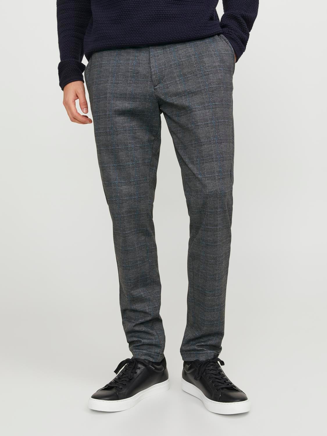Jack & Jones Premium Checkered Tweed Pants - Mens