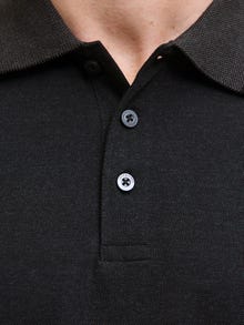 Jack & Jones Polo -Dark Grey Melange - 12175007