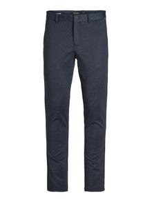 Jack & Jones Slim Fit Puuvillased püksid -Navy Blazer - 12175009