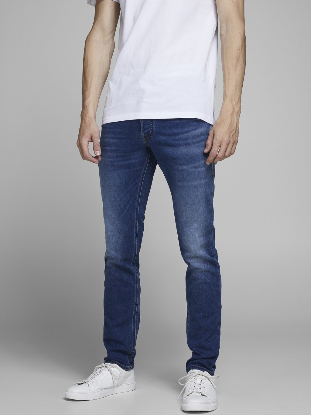 Glenn Original GE 006 Indigo Knit Jeans slim fit Blue | Jack &