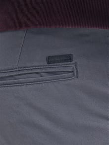 Jack & Jones Παντελόνι Slim Fit Chinos -Asphalt - 12176042