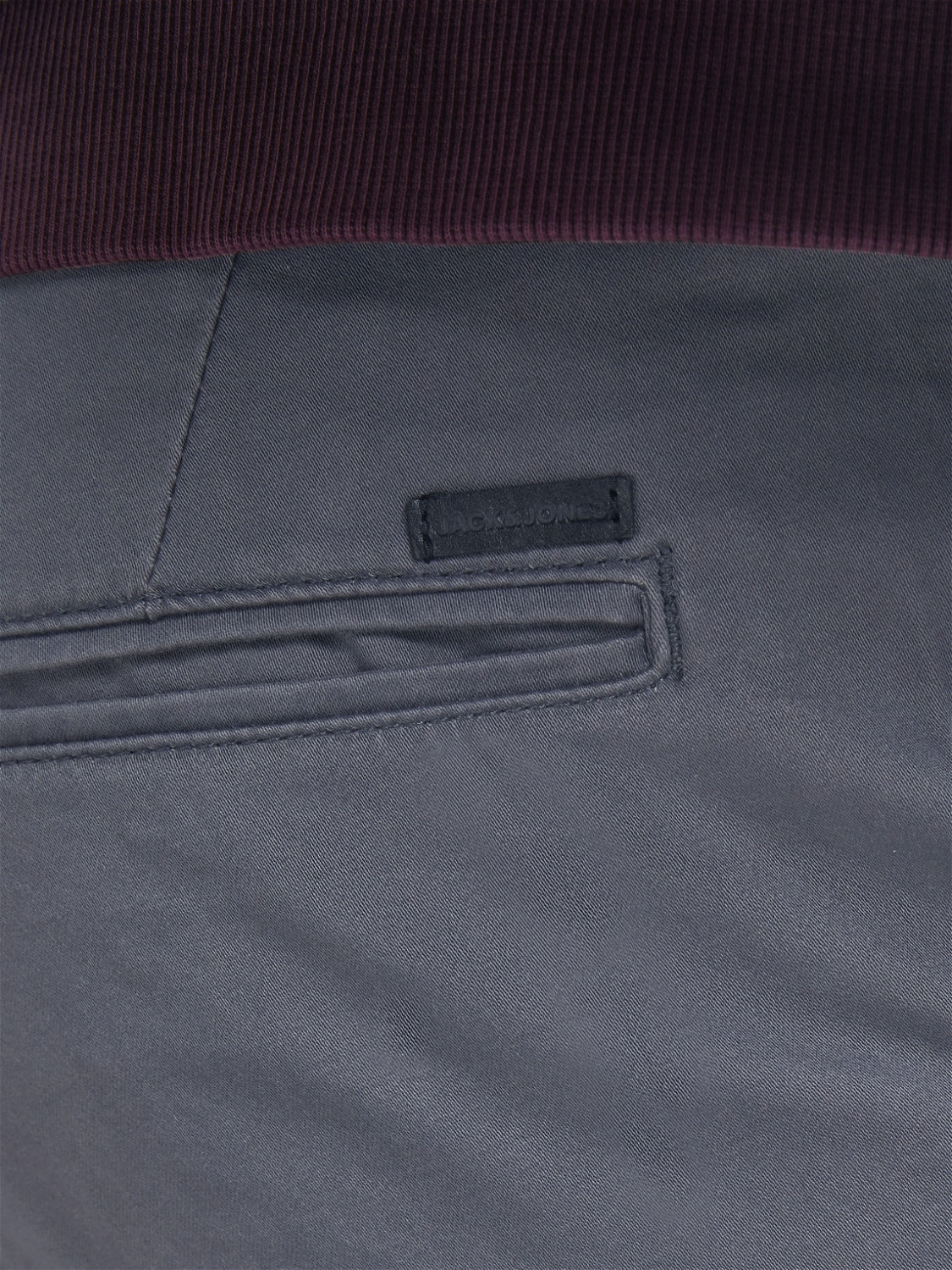 Jack & Jones Slim Fit Puuvillased püksid -Asphalt - 12176042