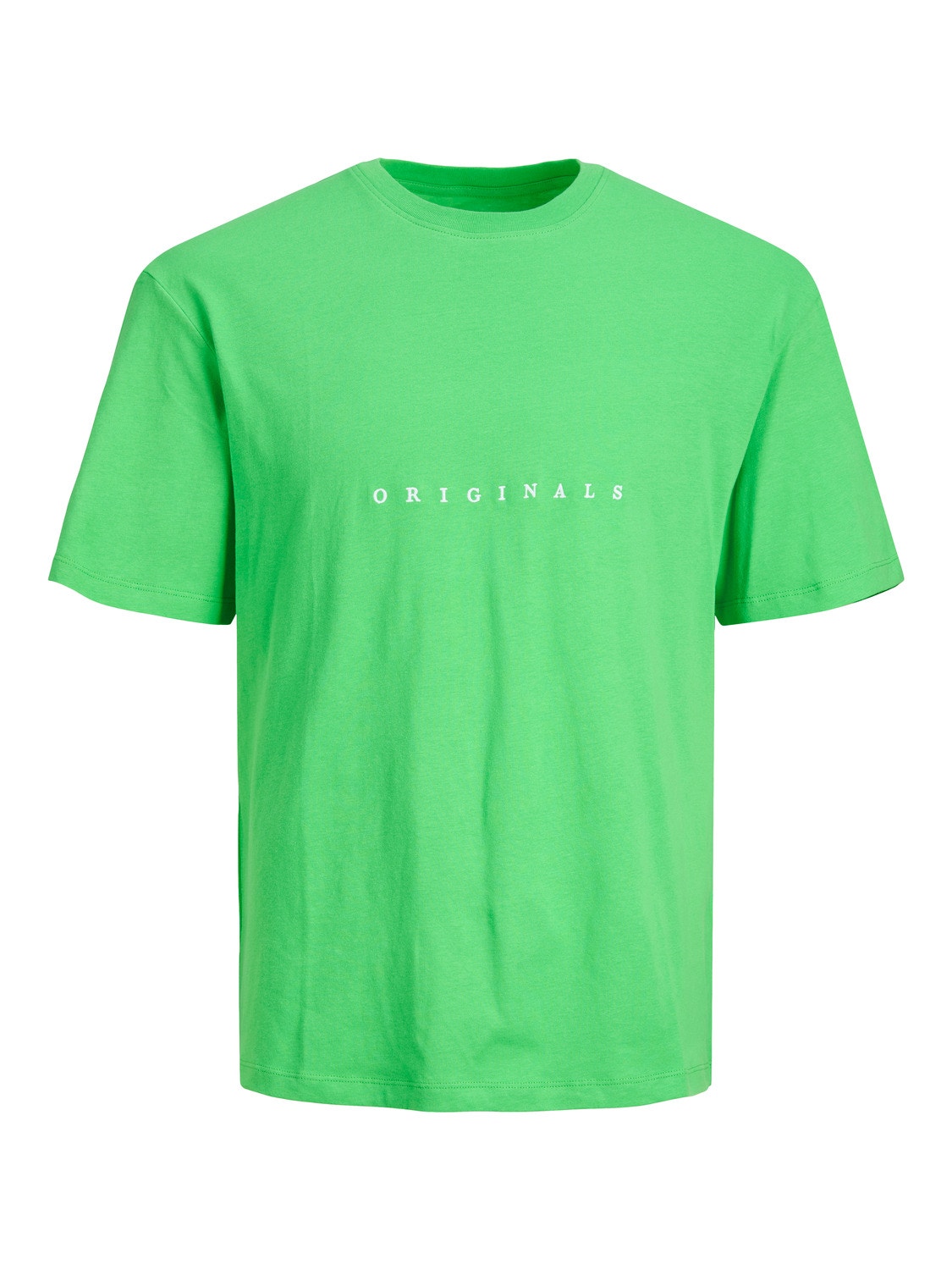 Jack & Jones Logo Rundhals T-shirt -Island Green - 12176780