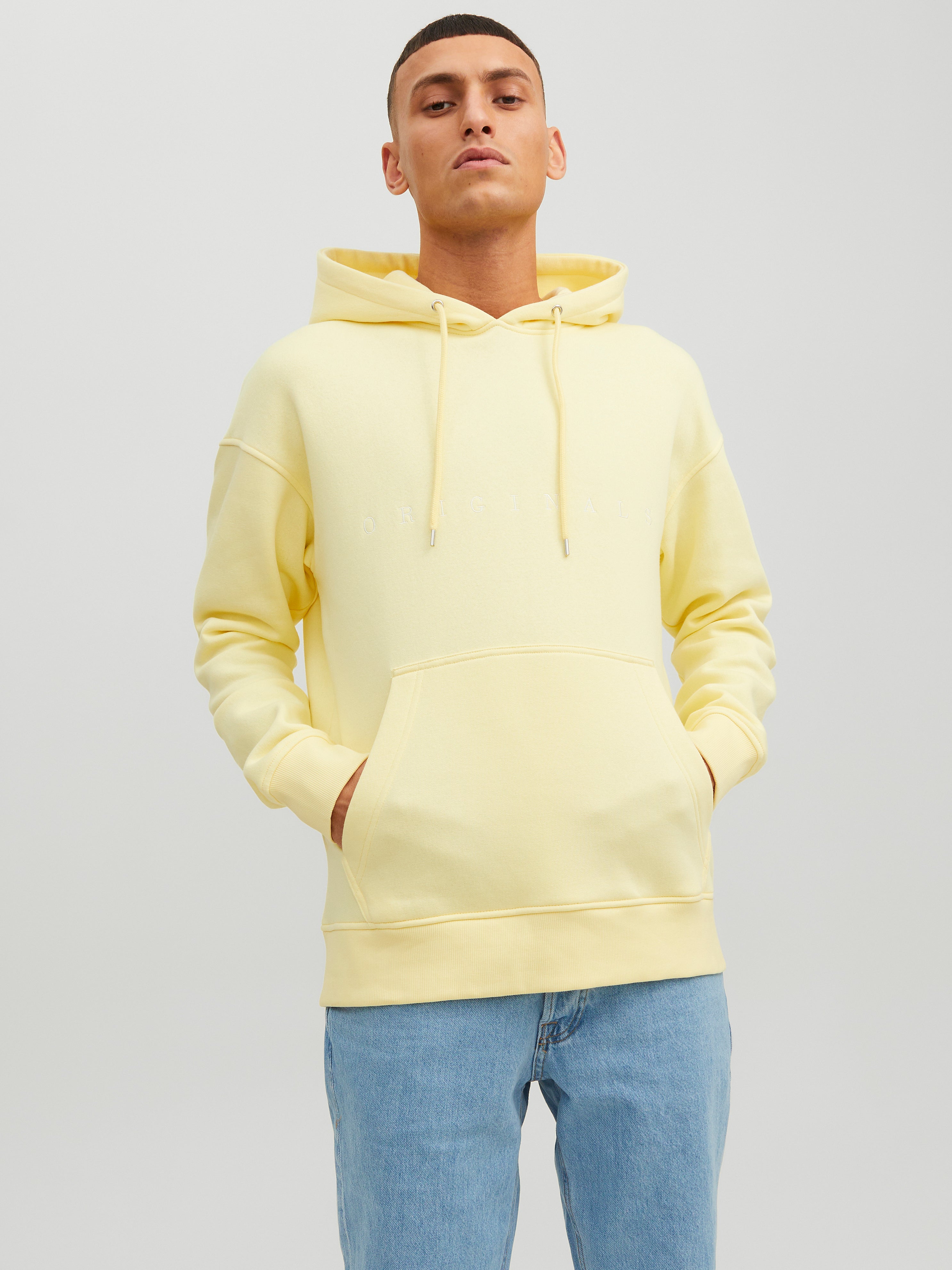 Light yellow 2025 hoodie mens