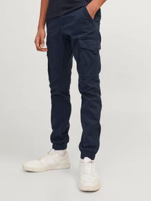 Jack & Jones Cargo kelnės Jaunimui -Navy Blazer - 12177424