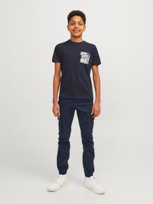Jack & Jones Cargo trousers For boys -Navy Blazer - 12177424