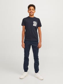 Jack & Jones Cargo trousers Junior -Navy Blazer - 12177424