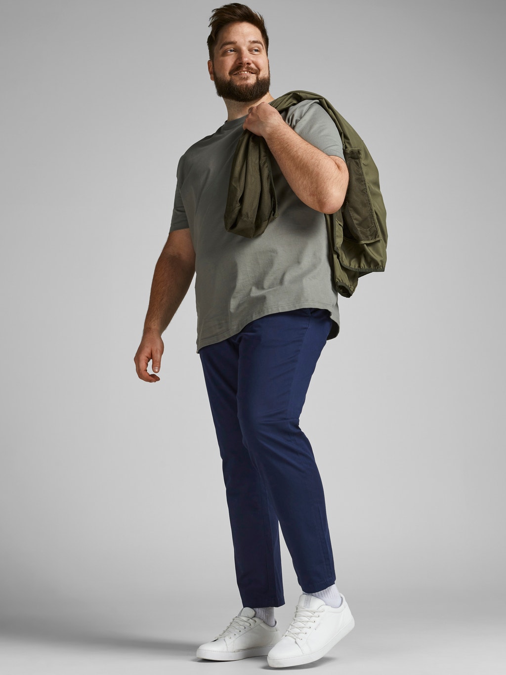 plus size chinos