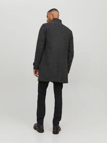 Jack & Jones Coat -Dark Grey Melange - 12177644