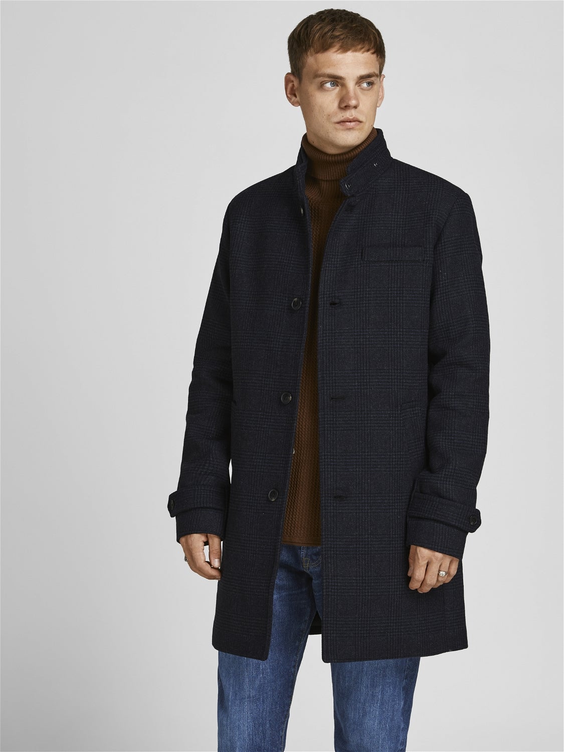 Gray L MEN FASHION Coats Casual Jack & Jones Puffer jacket discount 57% 