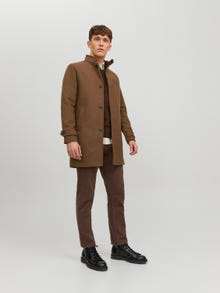 Jack & Jones Cappotto -Dark Coat Khaki - 12177644