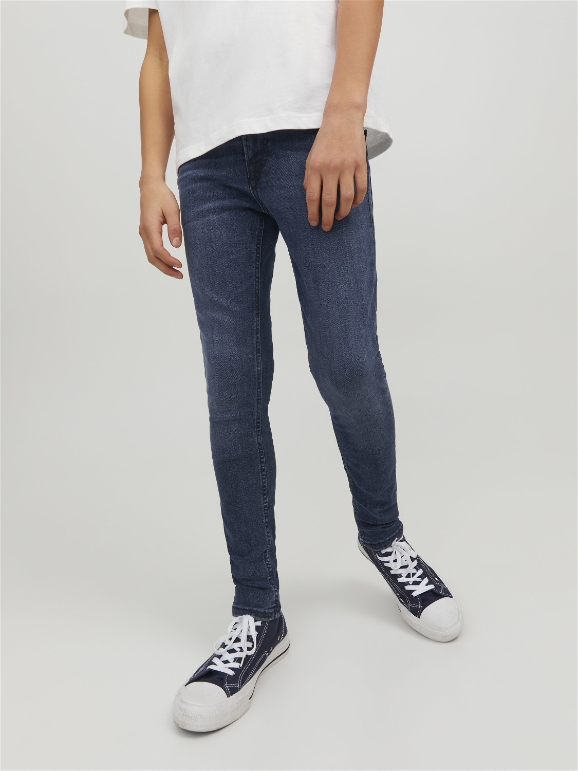Jack & Jones JJILIAM JJORIGINAL AM 812 Skinny fit jeans For boys -Blue Denim - 12178287