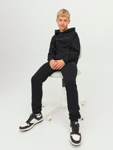 Jack & Jones Bukser i regular fit Junior -Black - 12179798