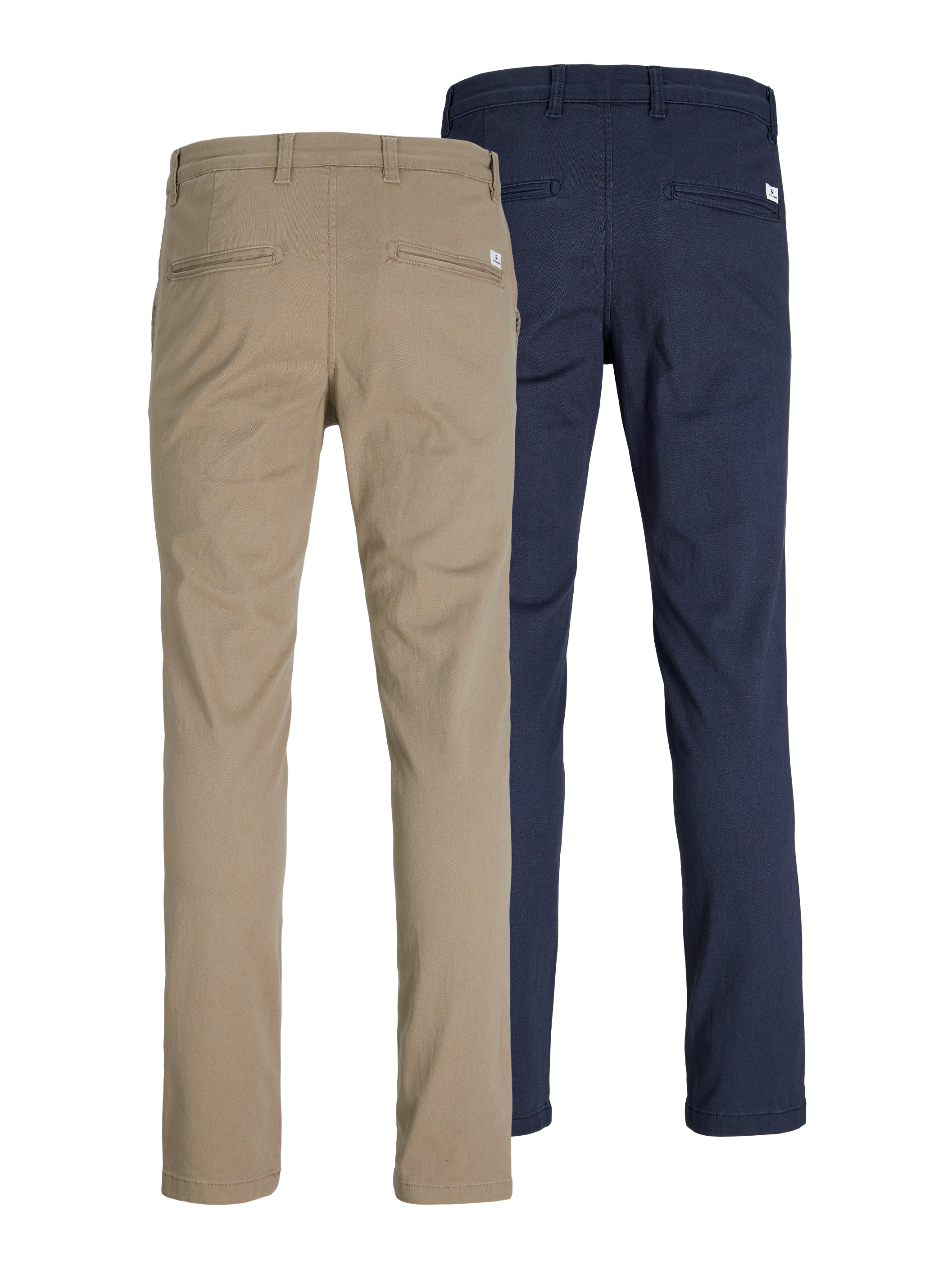 2-pack Slim Fit Chino pants | Beige | Jack & Jones® 2-pack Slim Fit Chino pants | Beige | Jack & Jones®
