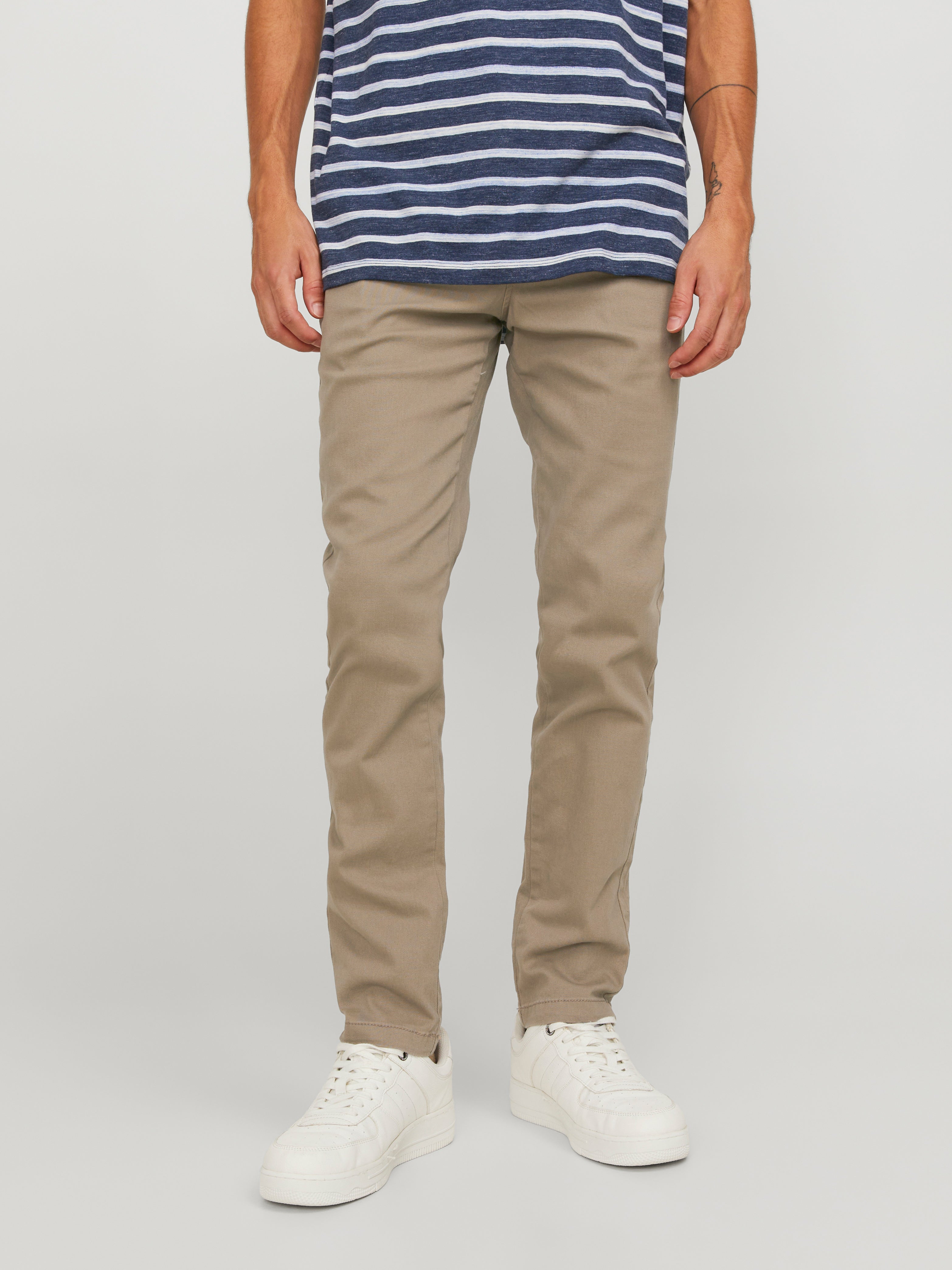 Jack & Jones 2-pak Slim Fit Spodnie chino -Beige - 12180705